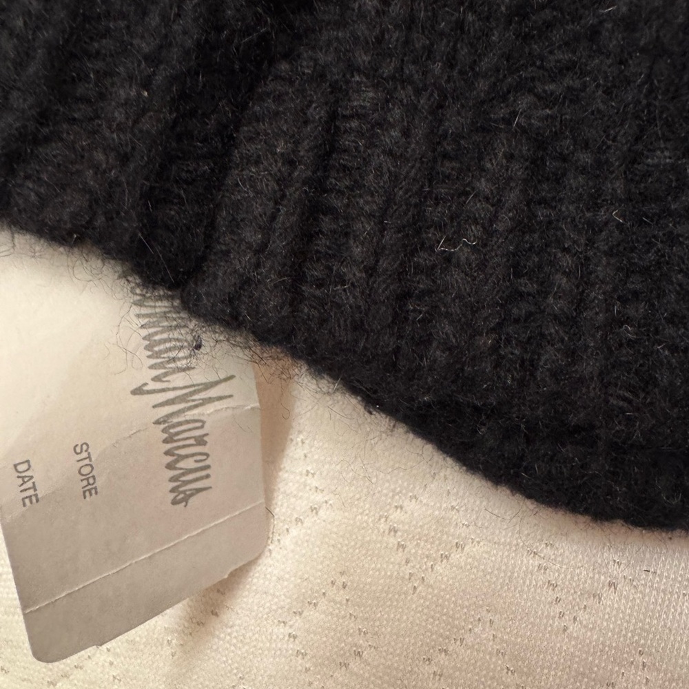 Portolano Classic Black Kids Knit Hat - Picture 4 of 6